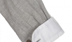 Рубашки Grey Brushed Cotton Shirt  - 4